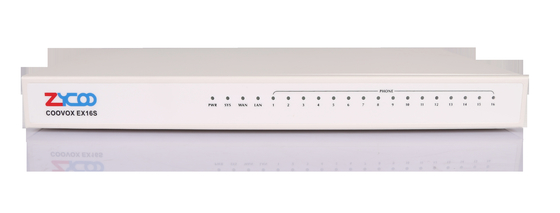 16 x RJ11 FXS IP-Analog-Gateway 2 x 10/100 Mbit/s mit All-IP-Erweiterung
